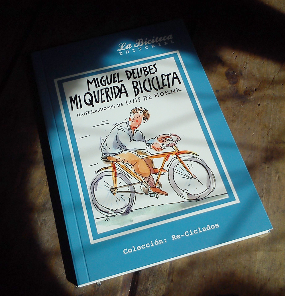 Foto de la Reedición de "Mi querida Bicicleta" de la Editorial La Biciteca a la venta en Ciclos Esplendor